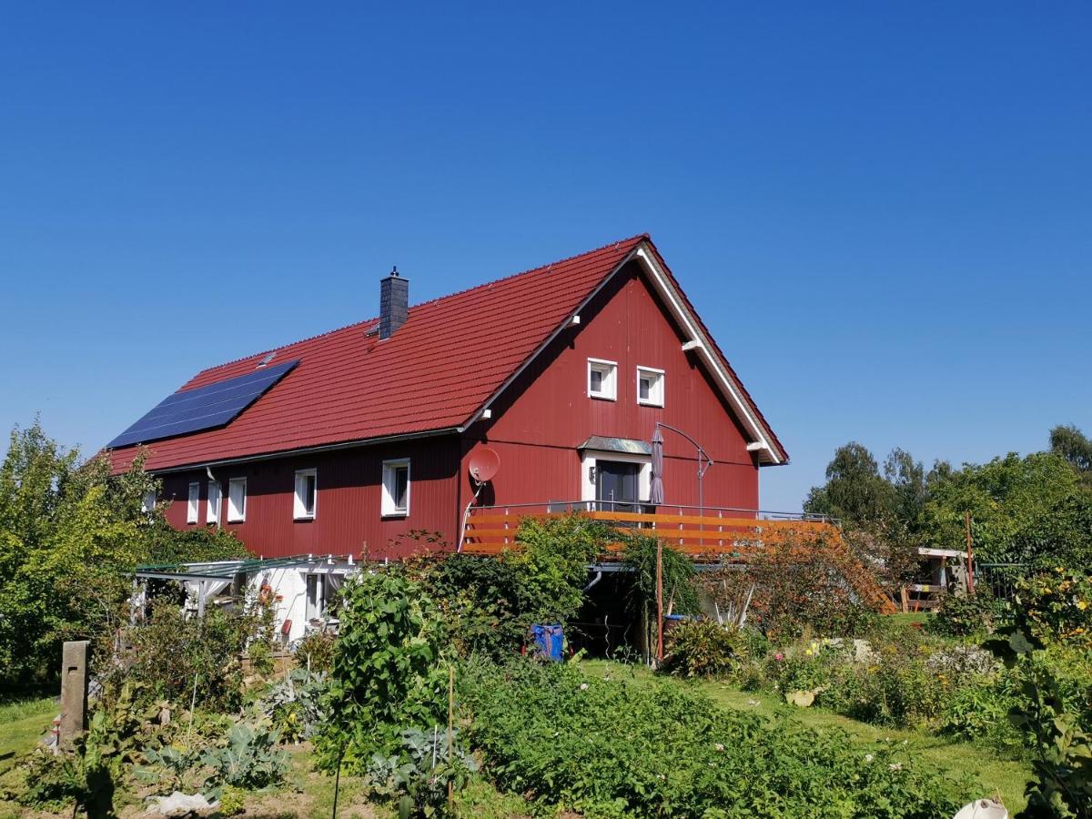 Ferienwohnung Feldblick Struppen Esterno foto