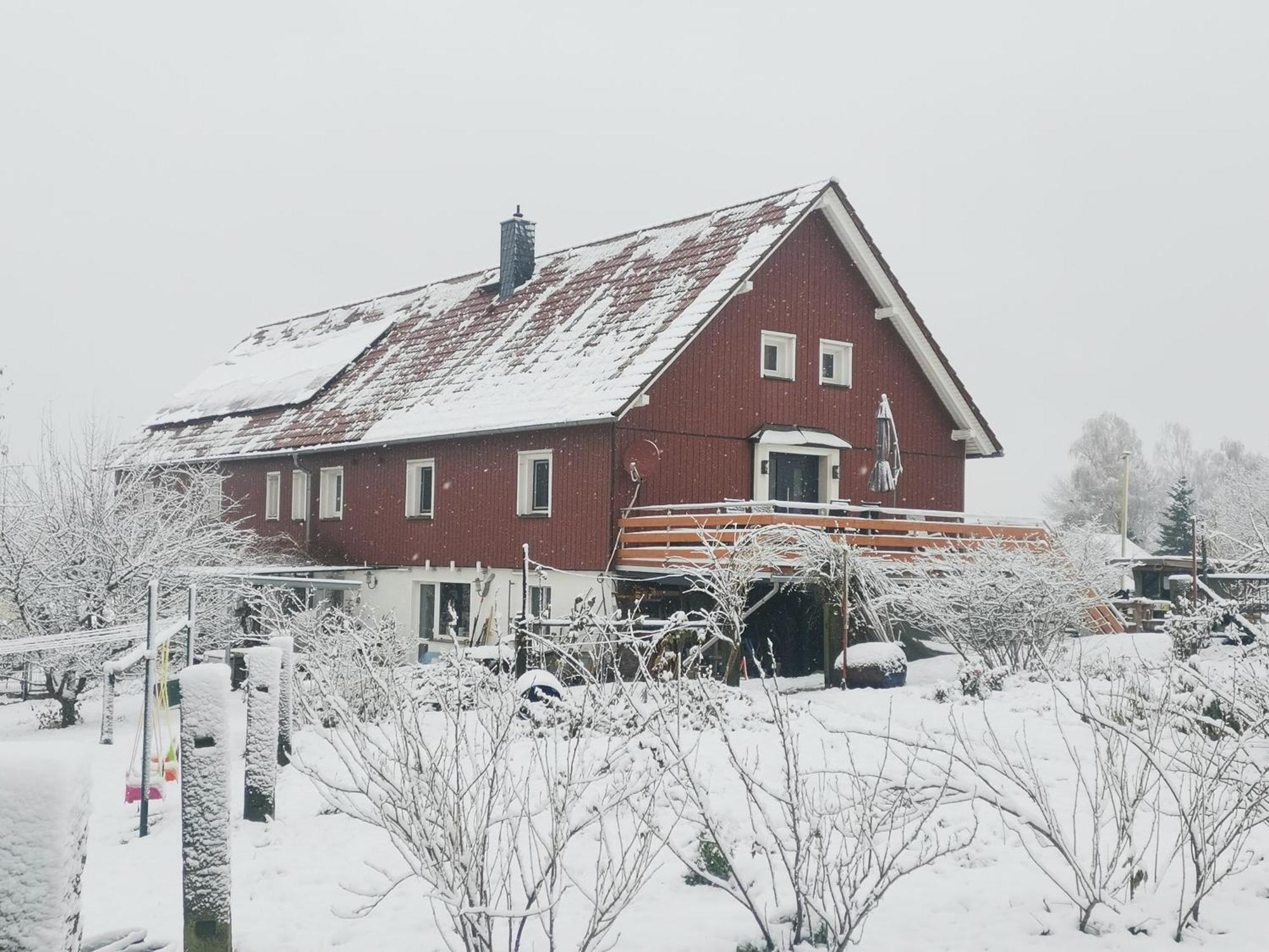 Ferienwohnung Feldblick Struppen Esterno foto