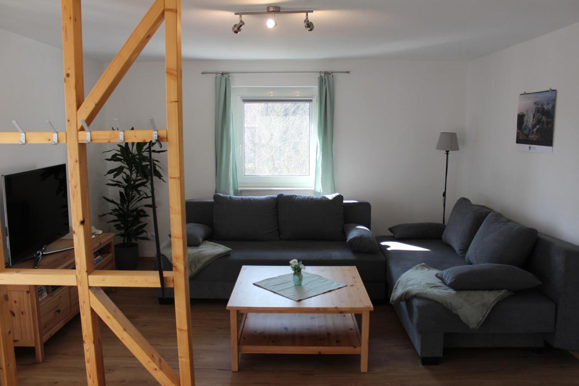 Ferienwohnung Feldblick Struppen Esterno foto